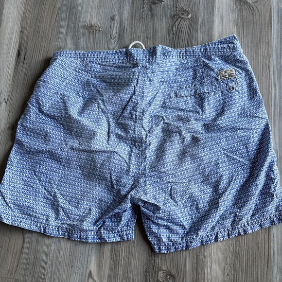 Scotch & Soda Men’s Blue And White Bathing Suit - Size Small - Picture 7 of 12